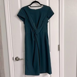 Ann Taylor Emerald Green Dress Size 2